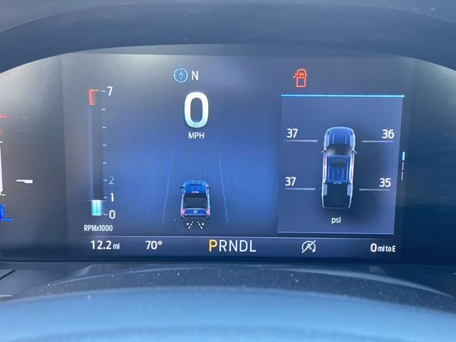 2026 Orange Fury Metallic Tri-Coat Ford Maverick XLT AWD Truck