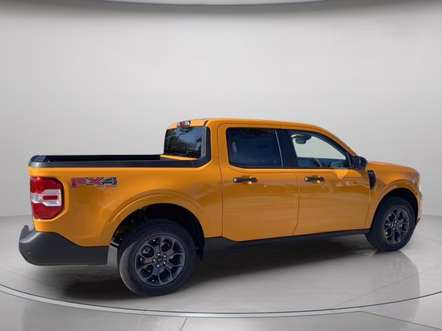 2026 Orange Fury Metallic Tri-Coat Ford Maverick XLT AWD Truck
