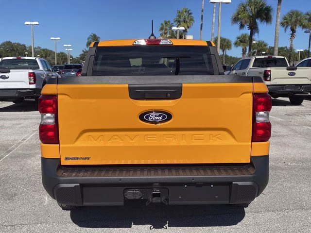 2026 Orange Fury Metallic Tri-Coat Ford Maverick XLT AWD Truck
