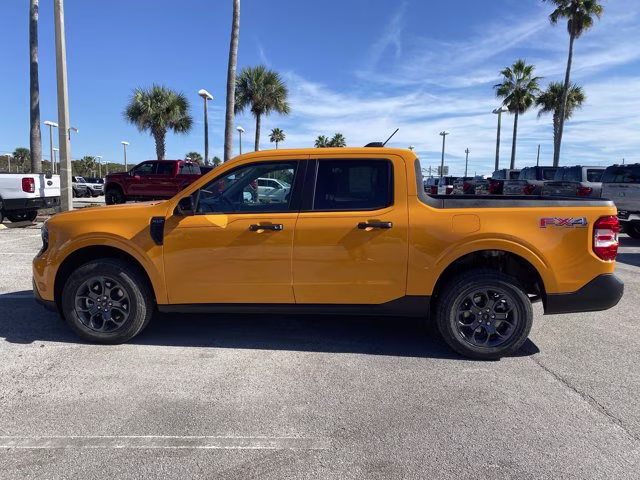 2026 Orange Fury Metallic Tri-Coat Ford Maverick XLT AWD Truck