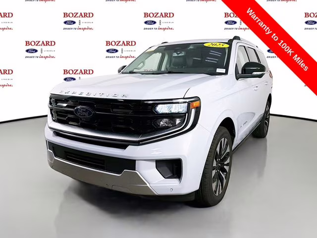 2025 Silver Metallic Ford Expedition Platinum 4X4 SUV
