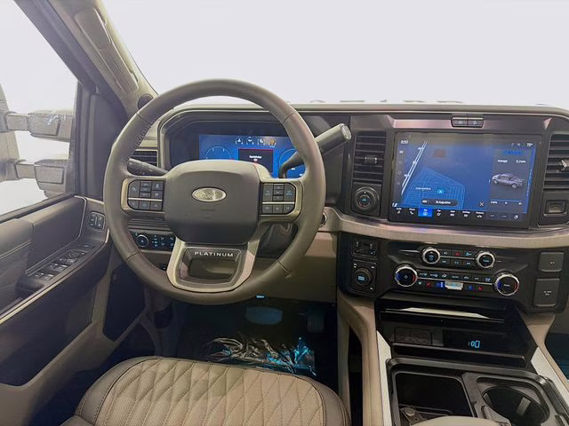 2026 Star White Metallic Tri-Coat Ford Super Duty F-350 DRW Platinum Bozard Built 4X4 Truck