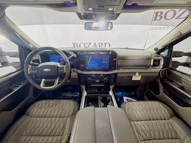 2026 Star White Metallic Tri-Coat Ford Super Duty F-350 DRW Platinum Bozard Built 4X4 Truck