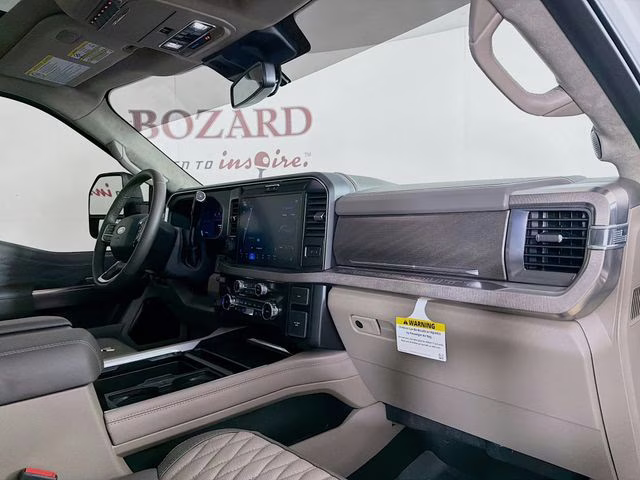 2026 Star White Metallic Tri-Coat Ford Super Duty F-350 DRW Platinum Bozard Built 4X4 Truck