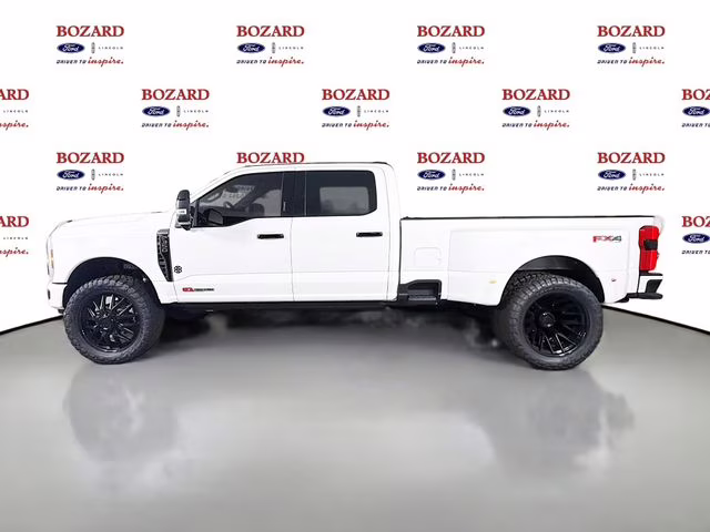 2026 Star White Metallic Tri-Coat Ford Super Duty F-350 DRW Platinum Bozard Built 4X4 Truck