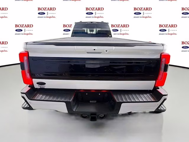 2026 Star White Metallic Tri-Coat Ford Super Duty F-350 DRW Platinum Bozard Built 4X4 Truck