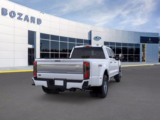 2026 Star White Metallic Tri-Coat Ford Super Duty F-350 DRW Platinum Bozard Built 4X4 Truck