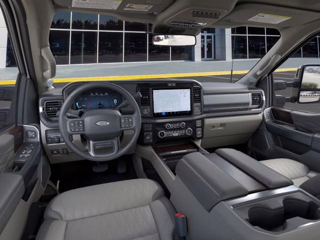 2026 Star White Metallic Tri-Coat Ford Super Duty F-350 DRW Platinum Bozard Built 4X4 Truck