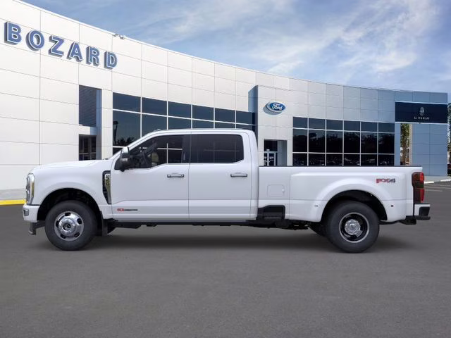 2026 Star White Metallic Tri-Coat Ford Super Duty F-350 DRW Platinum Bozard Built 4X4 Truck