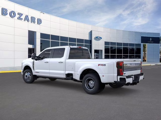 2026 Star White Metallic Tri-Coat Ford Super Duty F-350 DRW Platinum Bozard Built 4X4 Truck