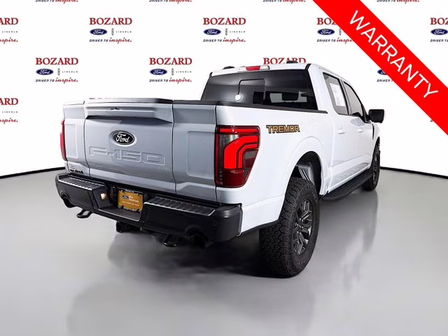 2025 White Metallic Ford F-150 Tremor 4X4 Truck