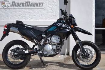 2022 Black Kawasaki KLX300SM