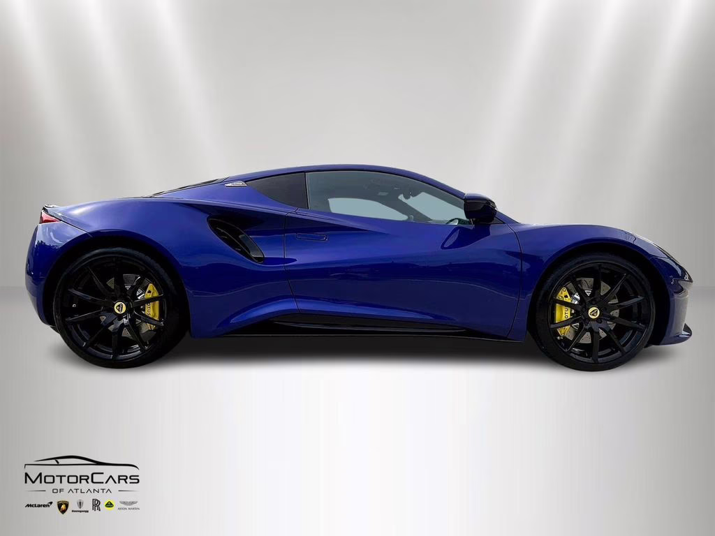 2025 Atlantis Blue Lotus Emira V6 RWD Coupe