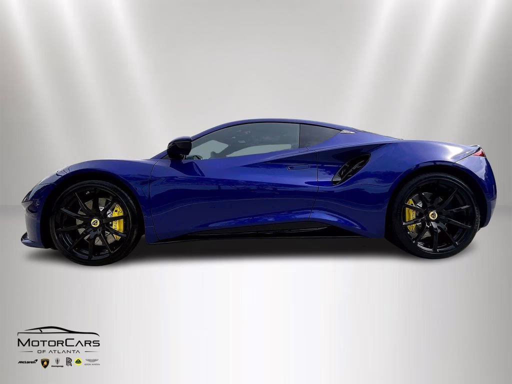 2025 Atlantis Blue Lotus Emira V6 RWD Coupe