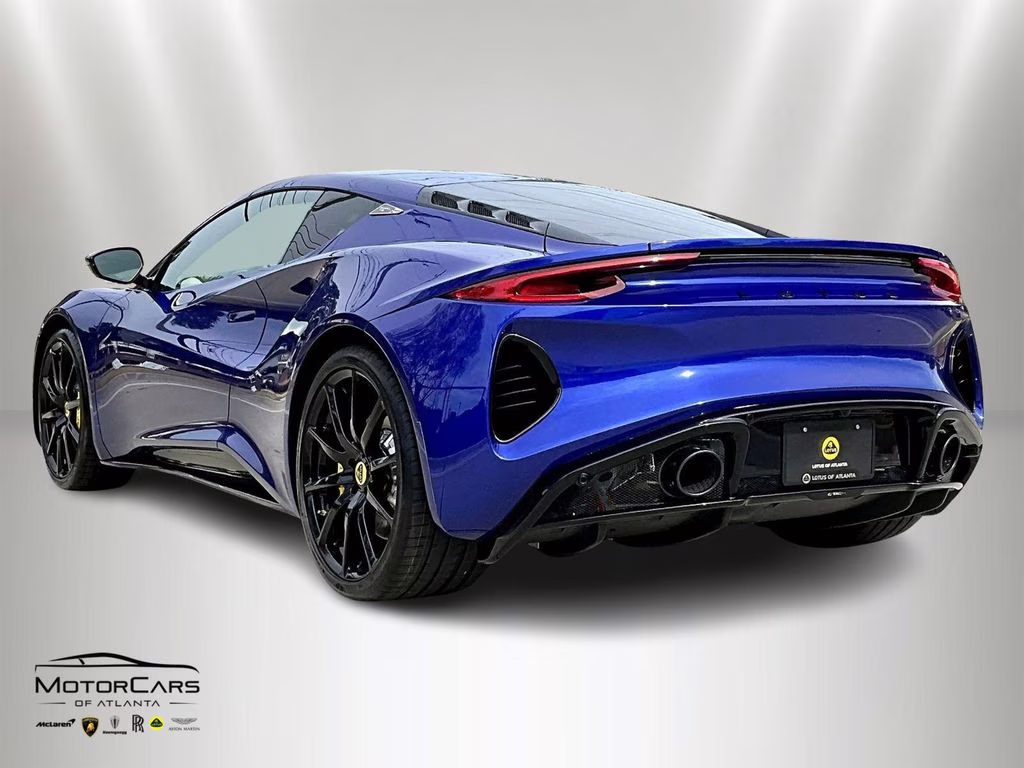 2025 Atlantis Blue Lotus Emira V6 RWD Coupe