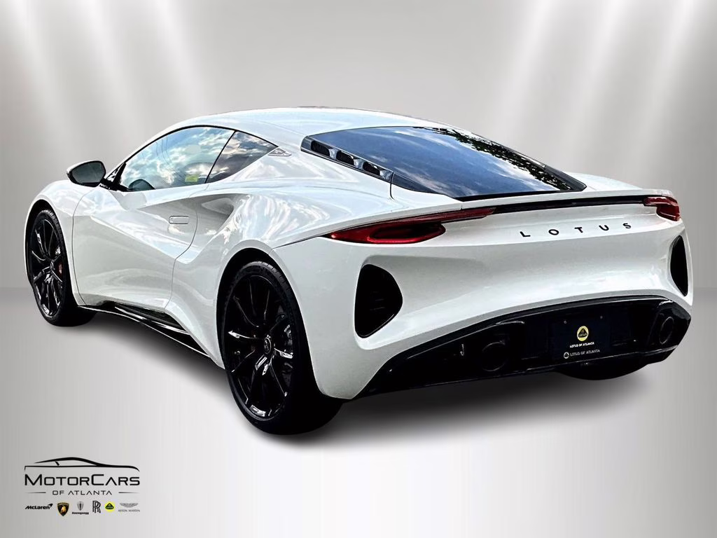 2025 Mist White Lotus Emira V6 RWD Coupe