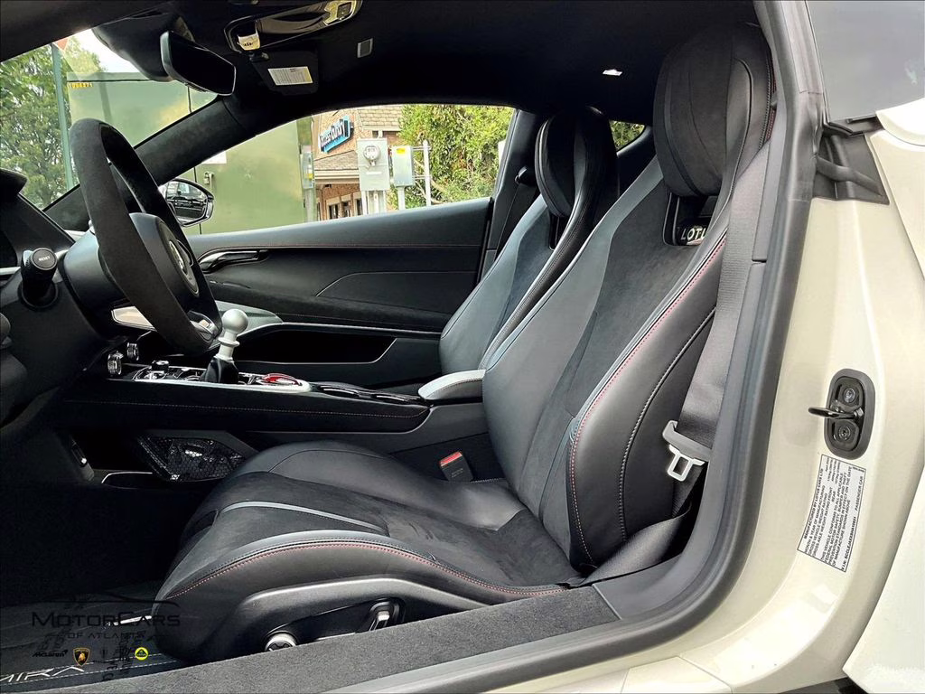 2025 Mist White Lotus Emira V6 RWD Coupe