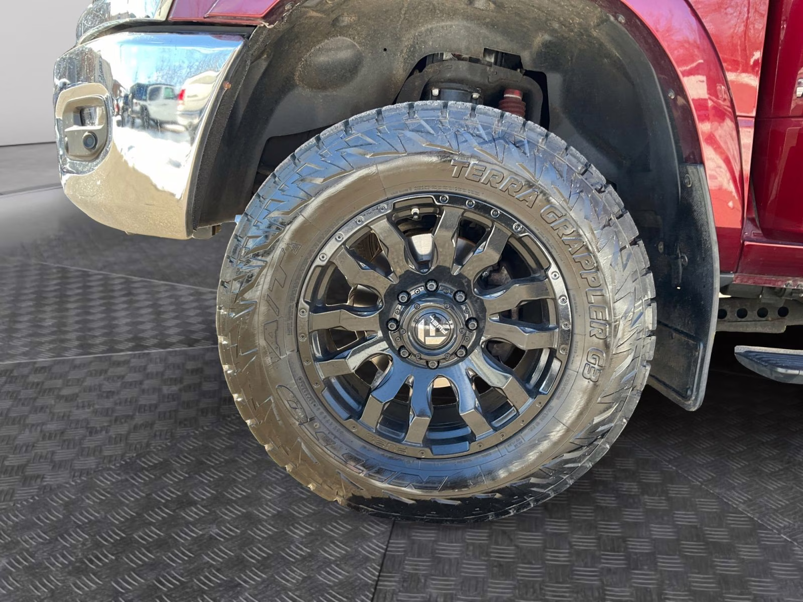 2022 Delmonico Red Pearlcoat Ram 3500 Limited Longhorn 4X4 Truck