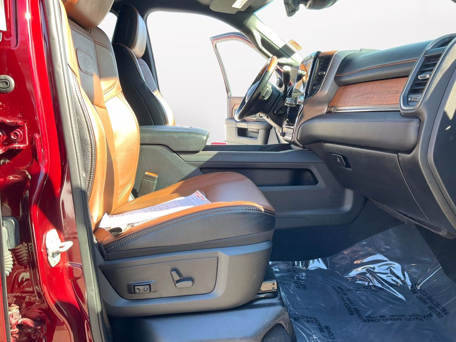 2022 Delmonico Red Pearlcoat Ram 3500 Limited Longhorn 4X4 Truck