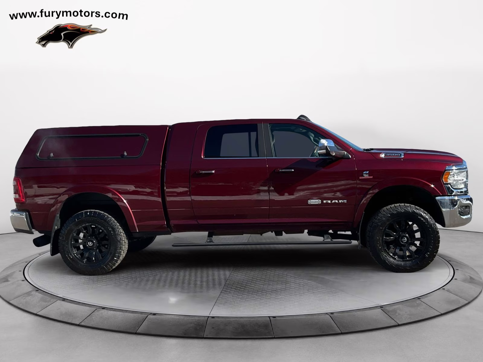 2022 Delmonico Red Pearlcoat Ram 3500 Limited Longhorn 4X4 Truck