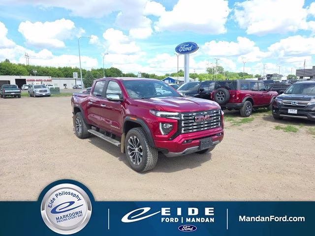 2023 Volcanic Red GMC Canyon Denali 4X4 Truck
