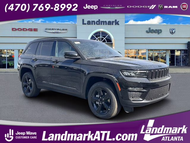 2025 Black Jeep Grand Cherokee Limited 4X4 SUV