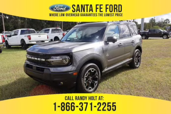 2025 Gray Ford Bronco Sport Outer Banks 4X4 SUV